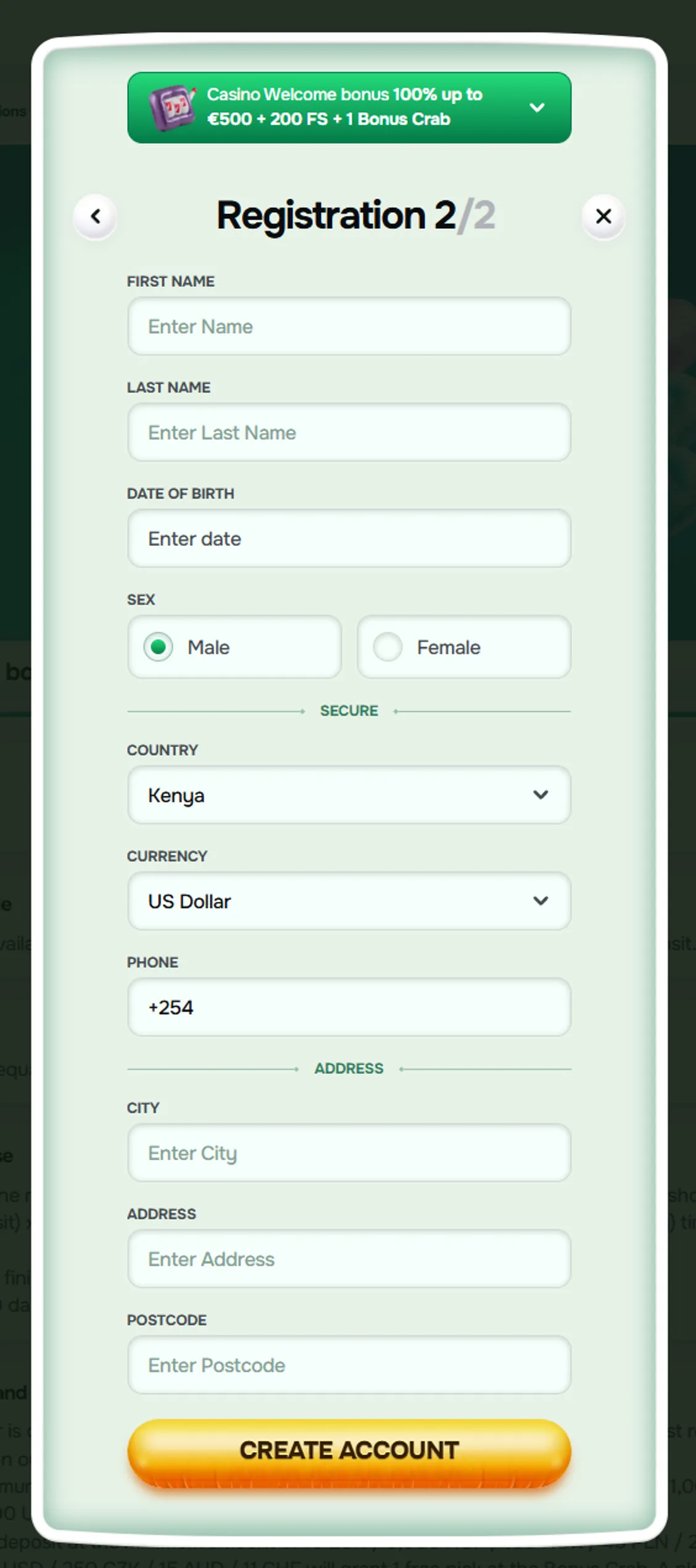 Joiabet login